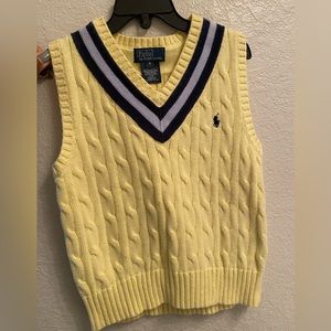 Boys Size 5 Polo Ralph Lauren Sweater Vest